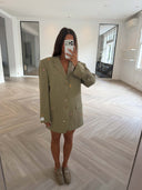 Remade oversized blazer light green #75:75