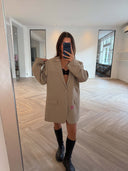 Remade oversized blazer beige #55:55