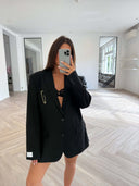 Remade oversized blazer black #25:25