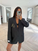 Remade oversized blazer navy #95:95