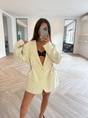 Remade oversized blazer cream #20:20
