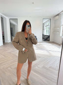 Remade oversized blazer mocha #14:14