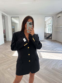 Remade oversized blazer anthracite #96:96