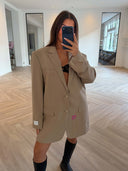 Remade oversized blazer beige #55:55