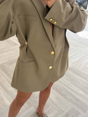 Remade oversized blazer mocca #13:13