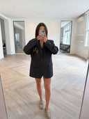 Remade oversized blazer navy #95:95