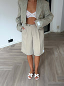 Remade oversized bermuda beige #45:45