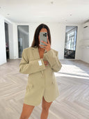 Remade oversized blazer beige #94:94
