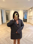Remade oversized blazer brown #10:10