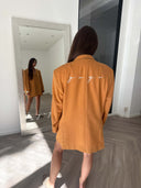 Remade oversized blazer orange #18:18