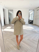 Remade oversized blazer sand #89:89