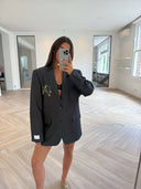 Remade oversized blazer navy #95:95