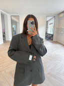 Remade oversized blazer grey #12:12
