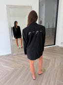 Remade oversized blazer black #18:18