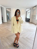 Remade oversized blazer cream #20:20