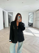 Remade oversized blazer black #25:25