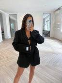 Remade oversized blazer black #72:72