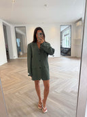 Remade oversized blazer moss green #44:44