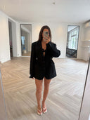 Remade oversized blazer black #12:12
