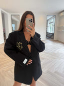 Remade oversized blazer black #10:10