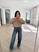Remade oversized blazer taupe #15:15