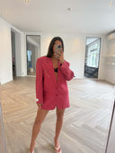 Remade oversized blazer coral red #33:33