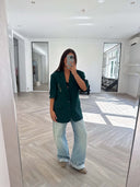 Remade oversized blazer green #76:76