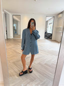 Remade oversized blazer blue #49:49