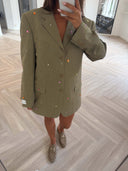 Remade oversized blazer light green #75:75