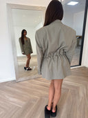 Remade oversized blazer light grey #61:61