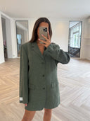 Remade oversized blazer moss green #44:44