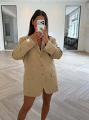 Remade oversized blazer beige #05:05