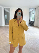 Remade oversized blazer yellow #55:55