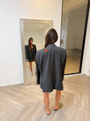 Remade oversized blazer anthracite #12:12