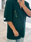 Remade oversized blazer green #76:76