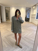Remade oversized blazer light grey/taupe #88:88