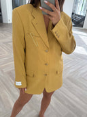 Remade oversized blazer yellow #55:55