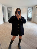 Remade oversized blazer navy #43:43