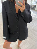 Remade oversized blazer navy #42:42