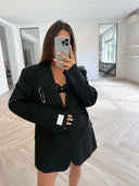 Remade oversized blazer black #25:25