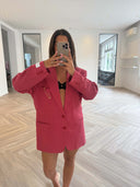 Remade oversized blazer coral red #33:33