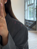 Remade oversized blazer dark grey #39:39
