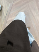 Remade oversized blazer brown #55:55