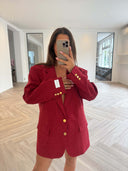 Remade oversized blazer red #30:30