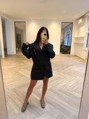 Remade oversized blazer anthracite #12:12