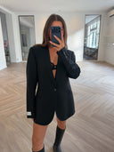 Remade oversized blazer black #76:76