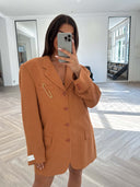 Remade oversized blazer orange #17:17