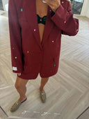 Remade oversized blazer bordeaux #22:22