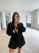 Remade oversized blazer black #02:02
