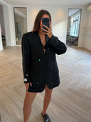 Remade oversized blazer anthracite #78:78